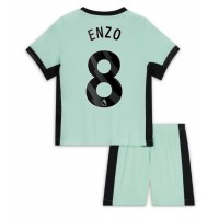 Chelsea Enzo Fernandez #8 Replica Third Minikit 2023-24 Short Sleeve (+ pants)